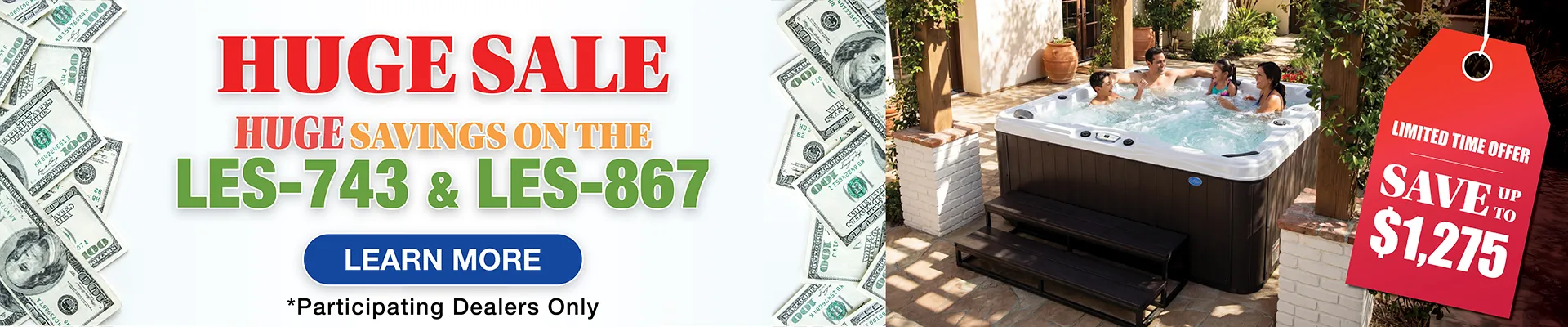 Calspas hot tub being used in a family setting - El Cajon